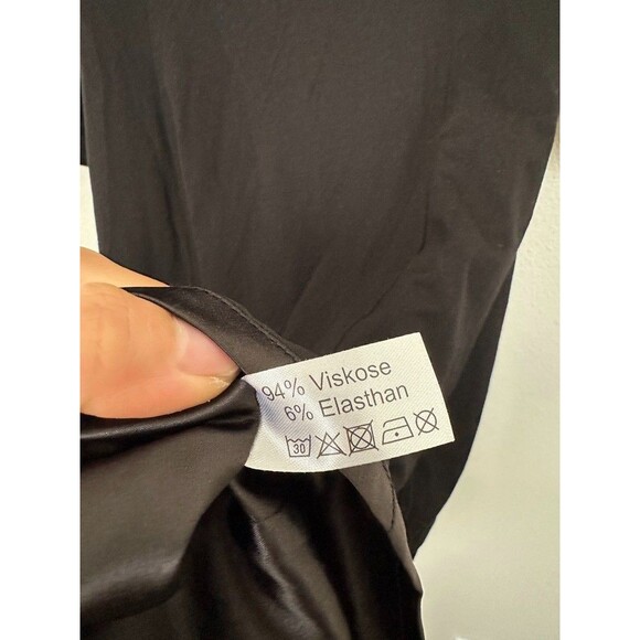 Femkit Berlin Sheath Dress Minimalist Knee Length Black Women's 38 (US 6) NEW - Picture 8 of 11